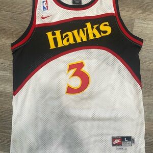 Nike Hawks Jersey Black White Red
